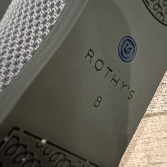 ROTHY'S WOMENS GRAY FLAT SLIP ON SHOES SIZE 8 - Picture 8 of 10